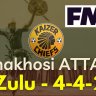 Zulu Attack - AmaKhosi 4-4-2