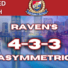 Raven's 4-3-3 Asymmetric